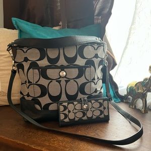 Coach Crossbody with Matching Slim Wallet